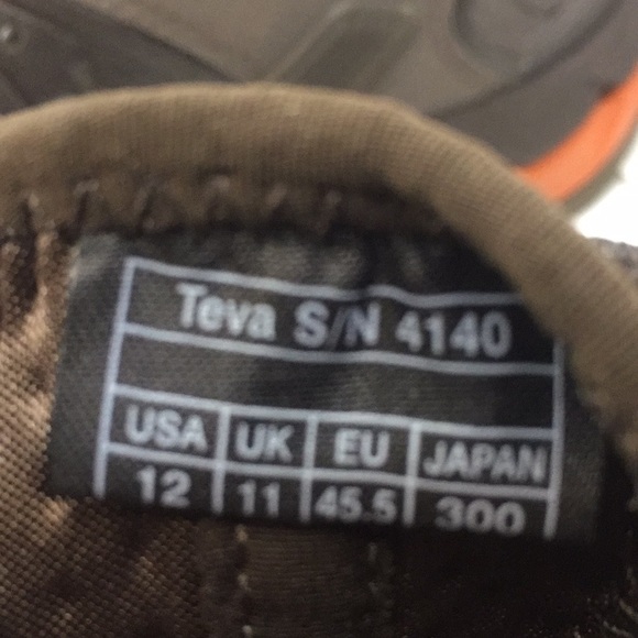Teva Itunda 4140 Men’s Sandals Closed Toe Water Shoes Turkish Coffee Siz… - Picture 11 of 15